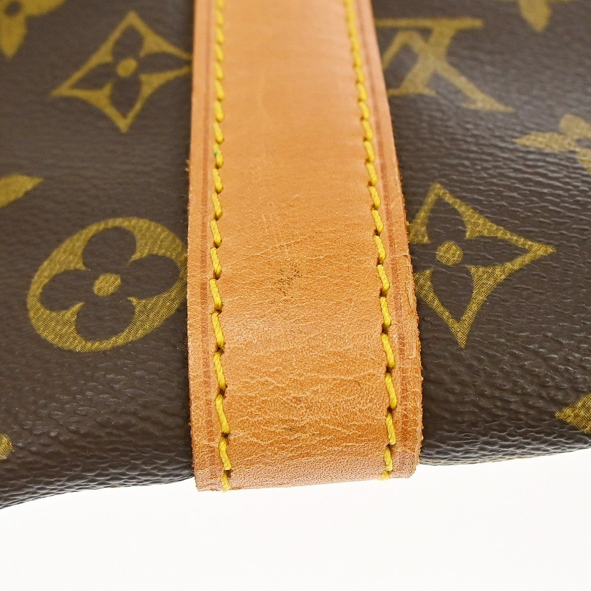 Louis Vuitton Keepall Monogram Canvas, Brown, Canvas, Travel Bag