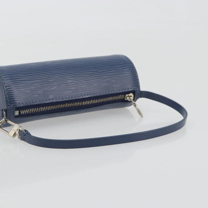 Louis Vuitton Soufflot Pochette Epi Leather, Blue, Leather, Clutch