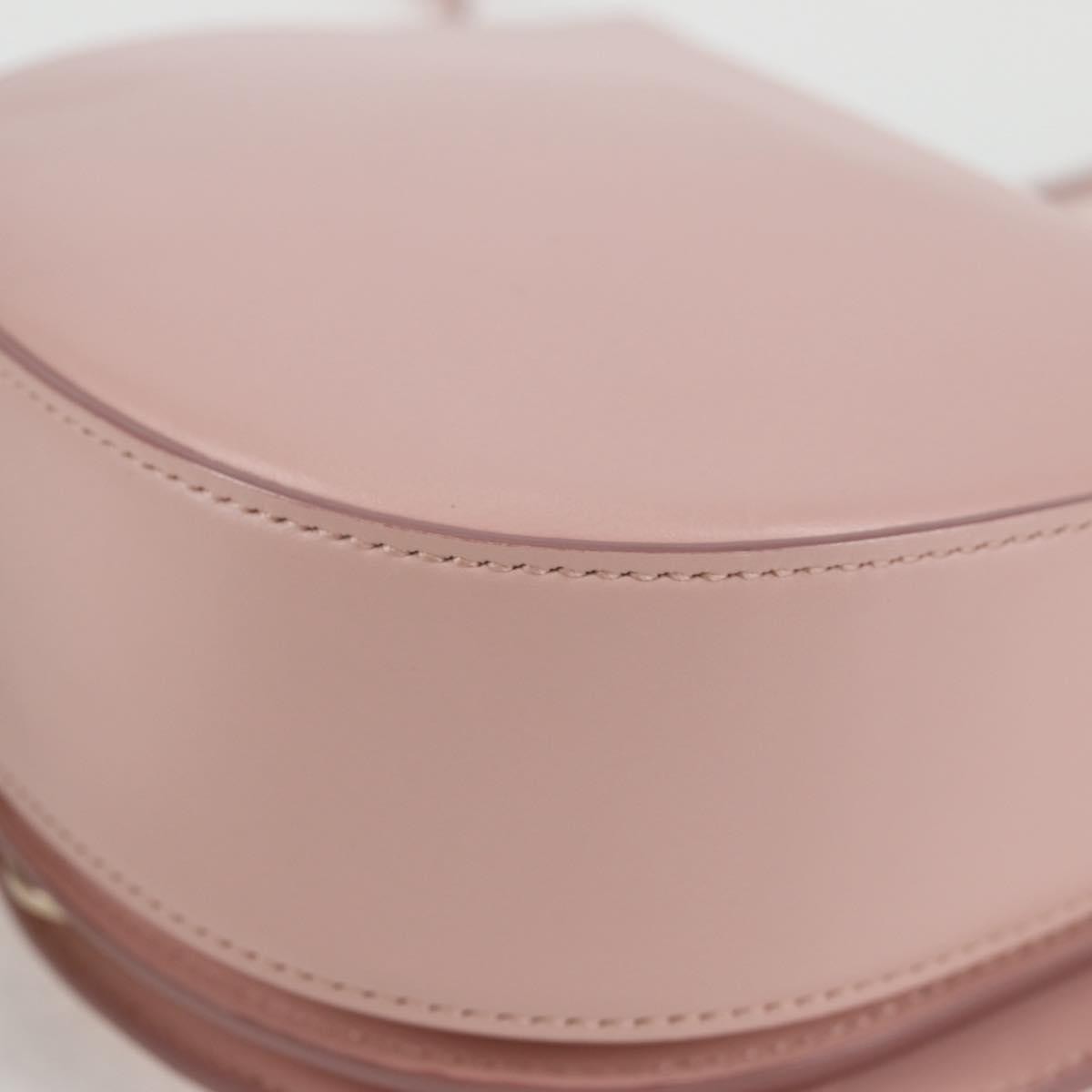 Salvatore Ferragamo Vela Flap Leather, Pink, Leather, Crossbody Bag