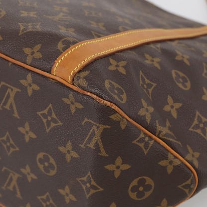 Louis Vuitton Shopping Sac Monogram Canvas, Brown, Canvas, Handbag