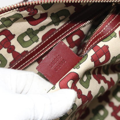Gucci 85th Anniversary Boston Guccissima Leather, Red, Leather, Shoulder Bag