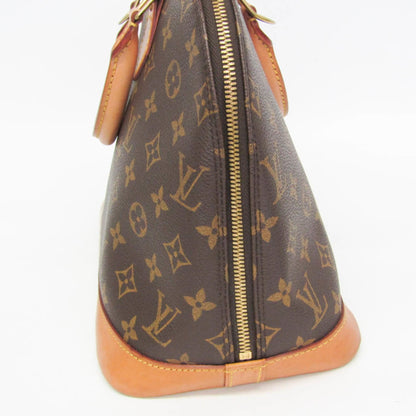 Louis Vuitton Alma Monogram, Brown, Canvas, Handbag