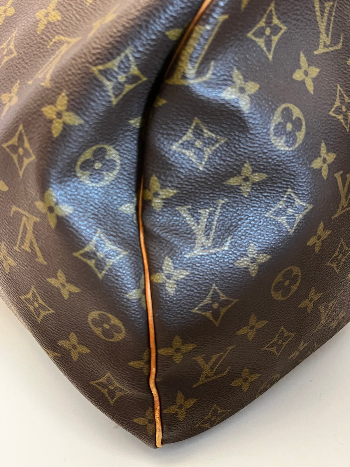 Louis Vuitton Keepall Monogram Canvas, Brown, Canvas, Travel Bag