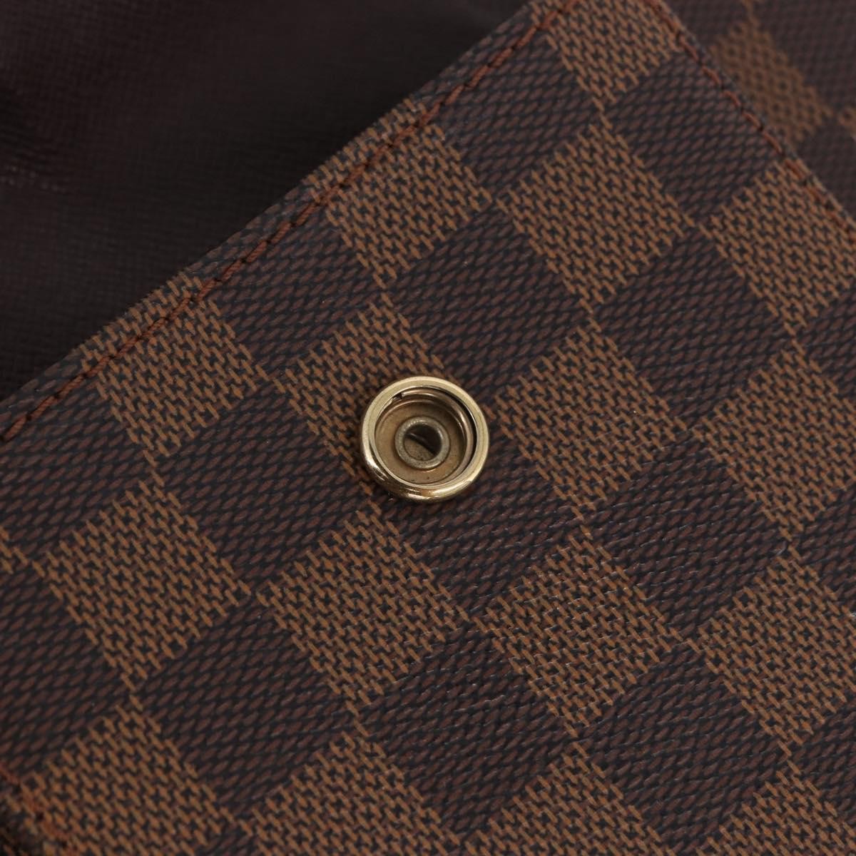 Louis Vuitton Pimlico Damier, Brown, Canvas, Handbag