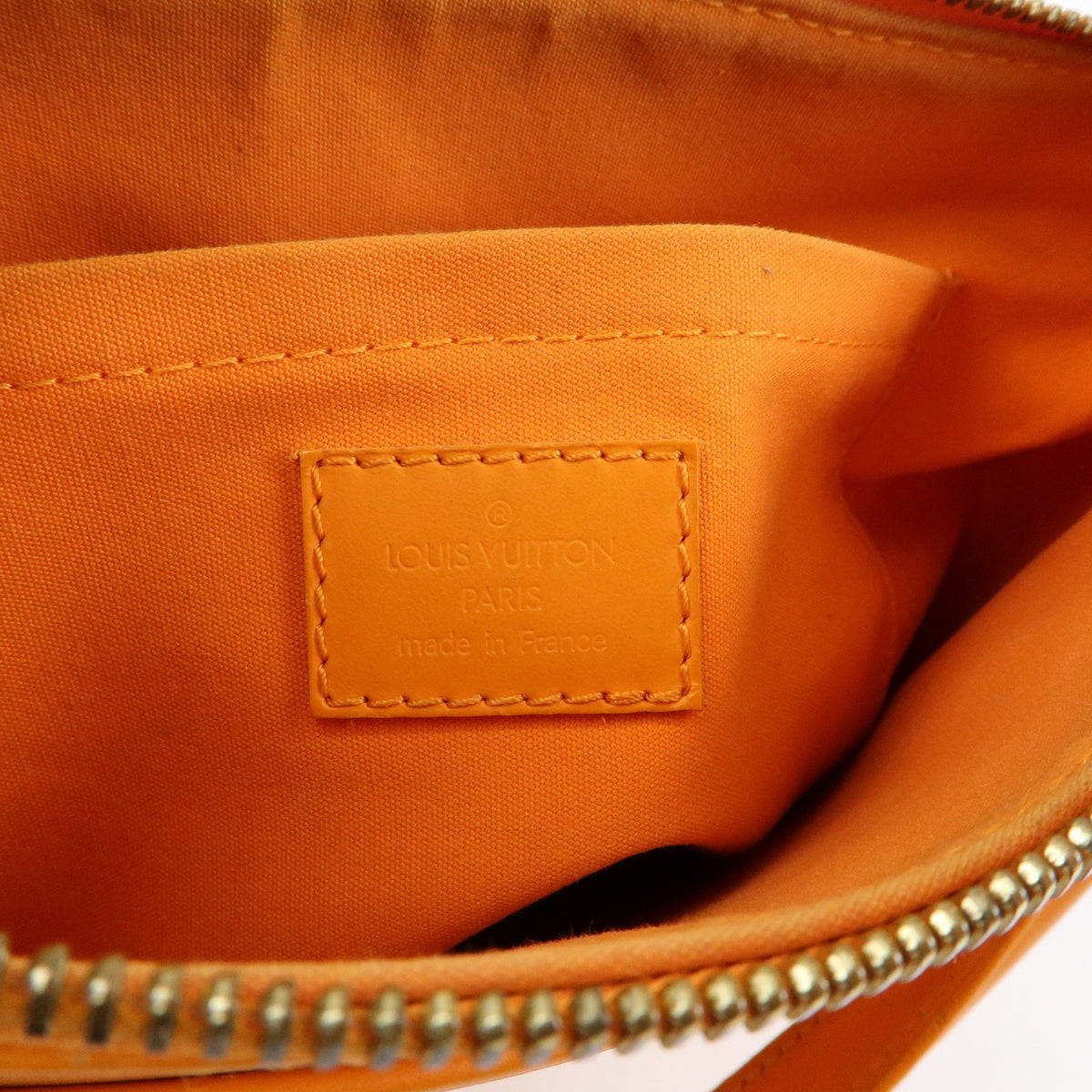 Louis Vuitton Matsy Epi Leather, Orange, Leather, Handbag