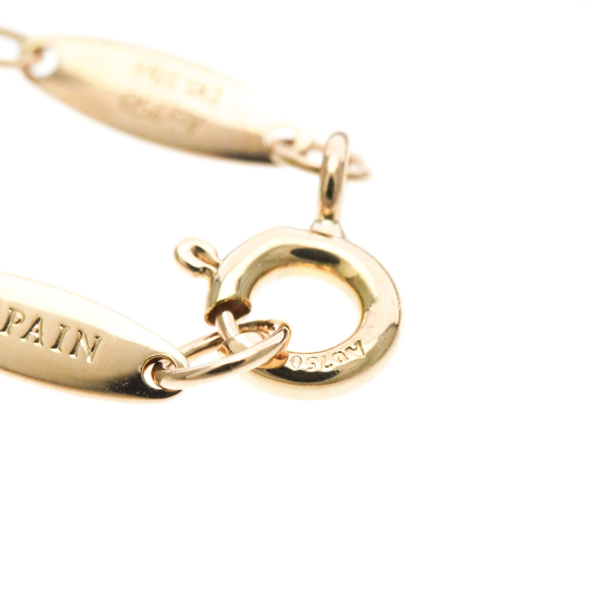 Tiffany & Co. Elsa Peretti Diamonds By The Yard 18K Rose Gold with Diamond, Gold, Pink Gold, Necklace