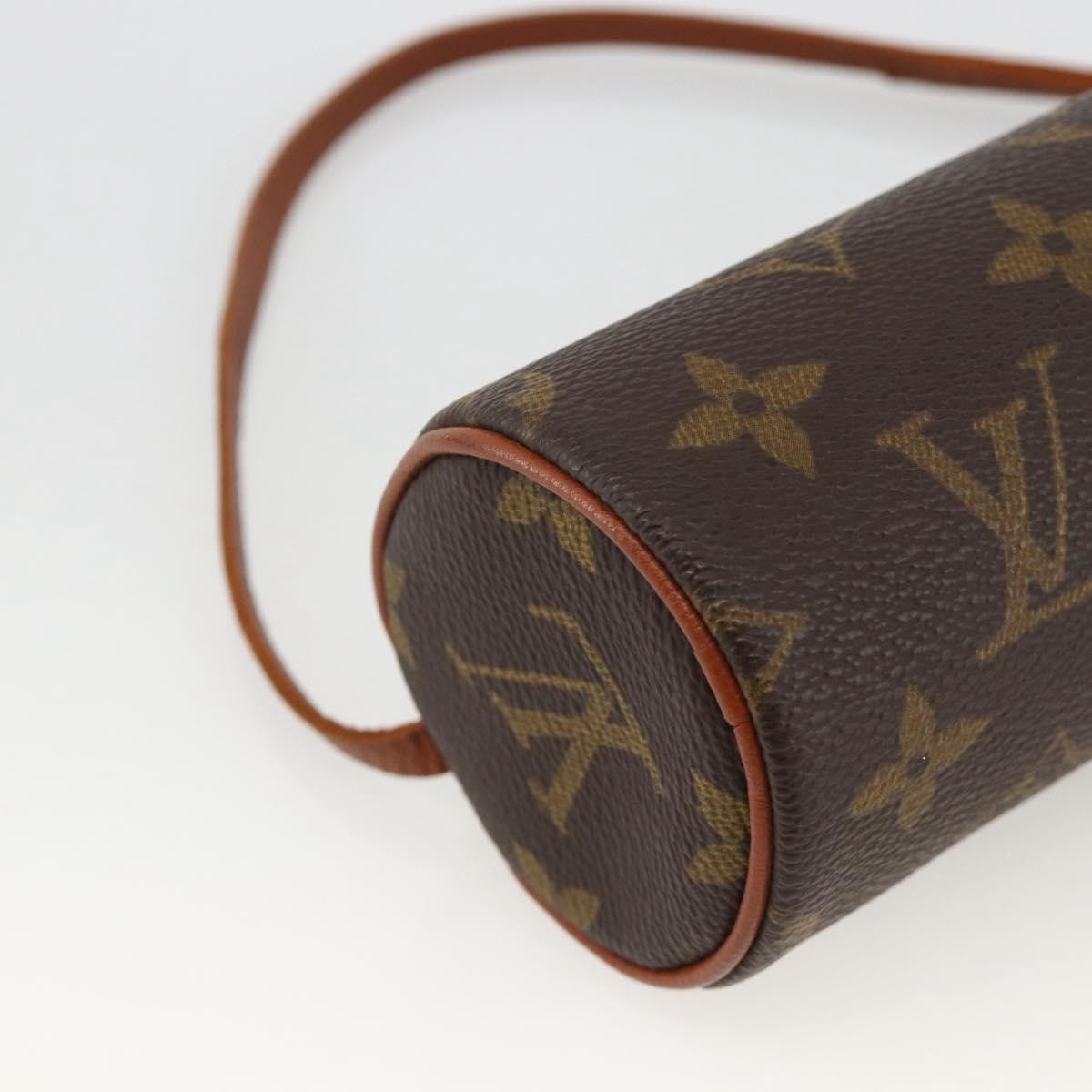 Louis Vuitton Papillon Pochette Monogram Canvas, Brown, Canvas, Clutch