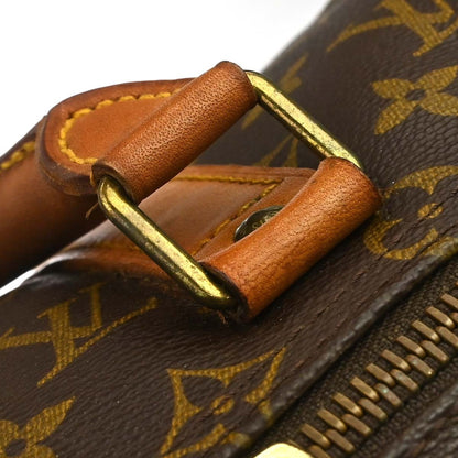 Louis Vuitton Keepall Monogram Canvas, Brown, Canvas, Travel Bag