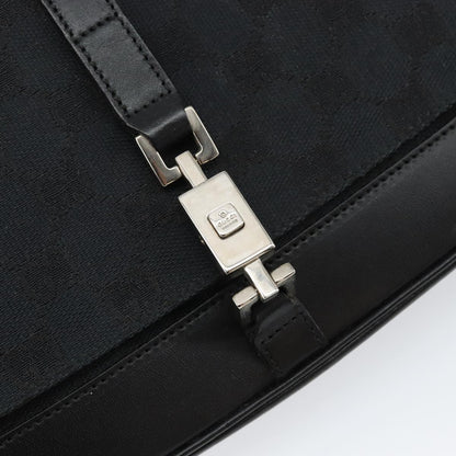 Gucci Vintage Jackie O Web Hobo GG Canvas, BLACK, CANVAS, Shoulder bag
