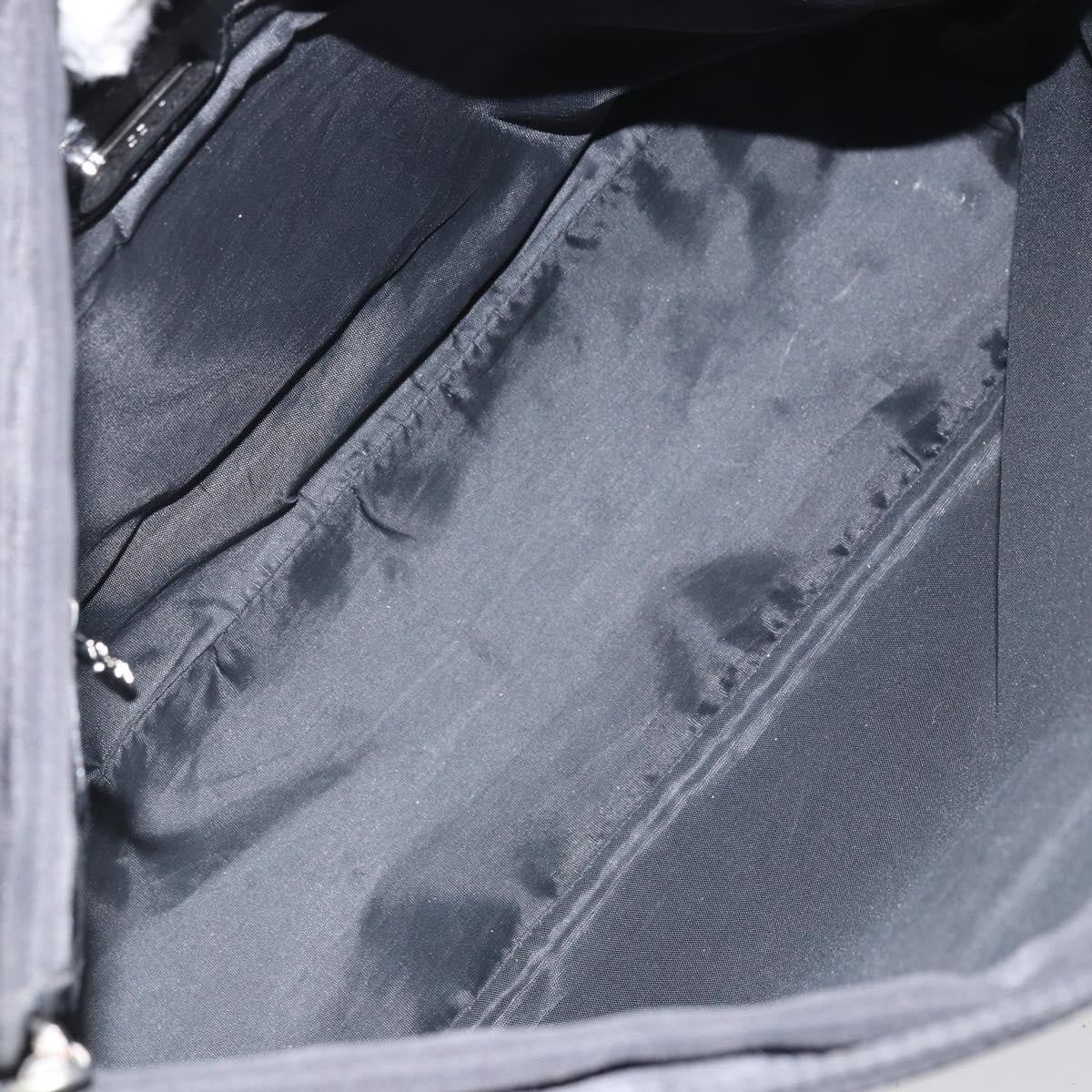 Fendi Vintage FF Nylon, Black, Nylon, Tote Bag