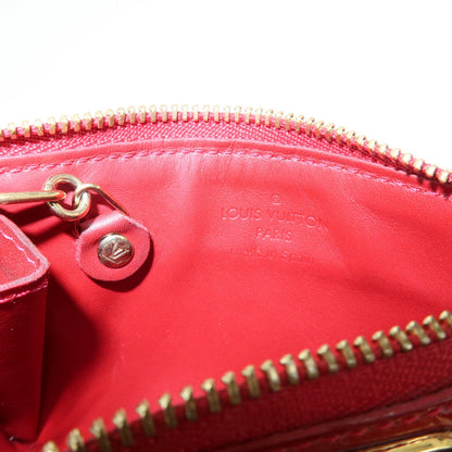 Louis Vuitton Pochette Clés Patent Leather, Red, Patent Leather, Wallet