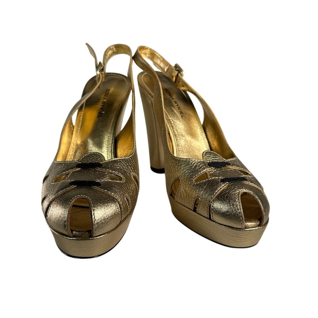 Sonia Rykiel Peep Toe Heels

