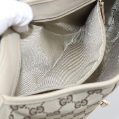 Gucci Jackie GG Canvas, Beige, Canvas, Tote Bag