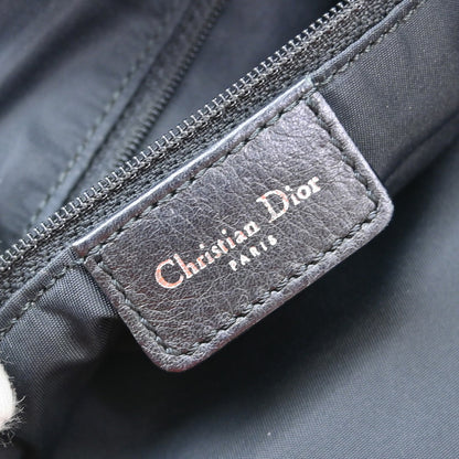 Christian Dior Vintage Trotter Canvas, Black, Canvas, Shoulder Bag