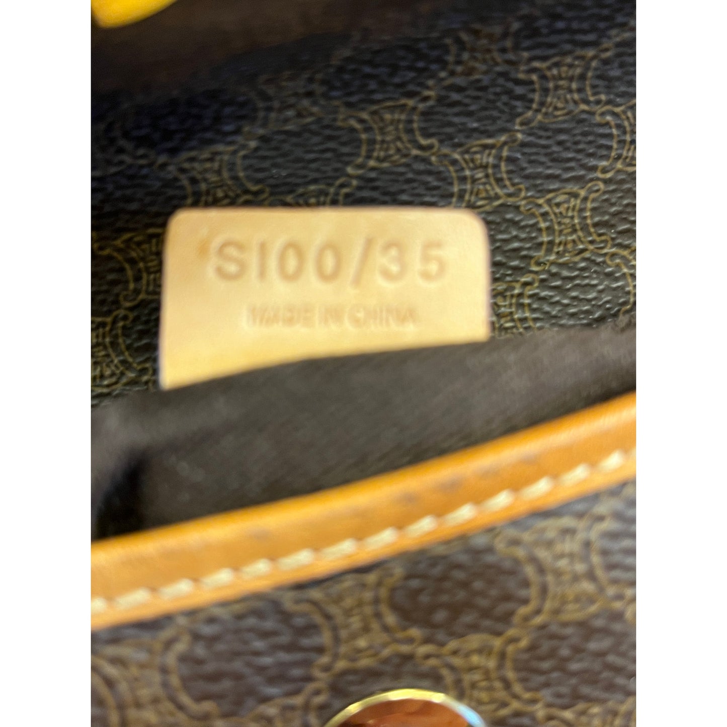 Celine Macadam Shoulder Bag