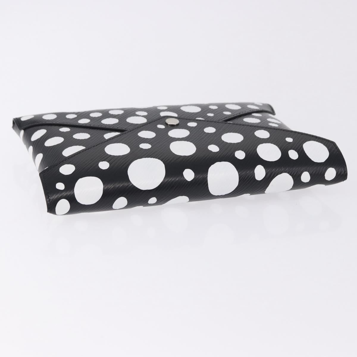 Louis Vuitton Kirigami Pochette Set Yayoi Kusama Infinity Dots Epi Leather, Black, Leather, Clutch