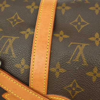 Louis Vuitton Saumur Monogram, Brown, Canvas, Shoulder Bag