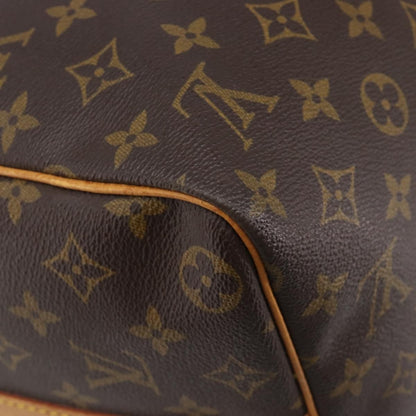Louis Vuitton Keepall Bandouliere Macassar Monogram Canvas, Brown, Canvas, Travel Bag