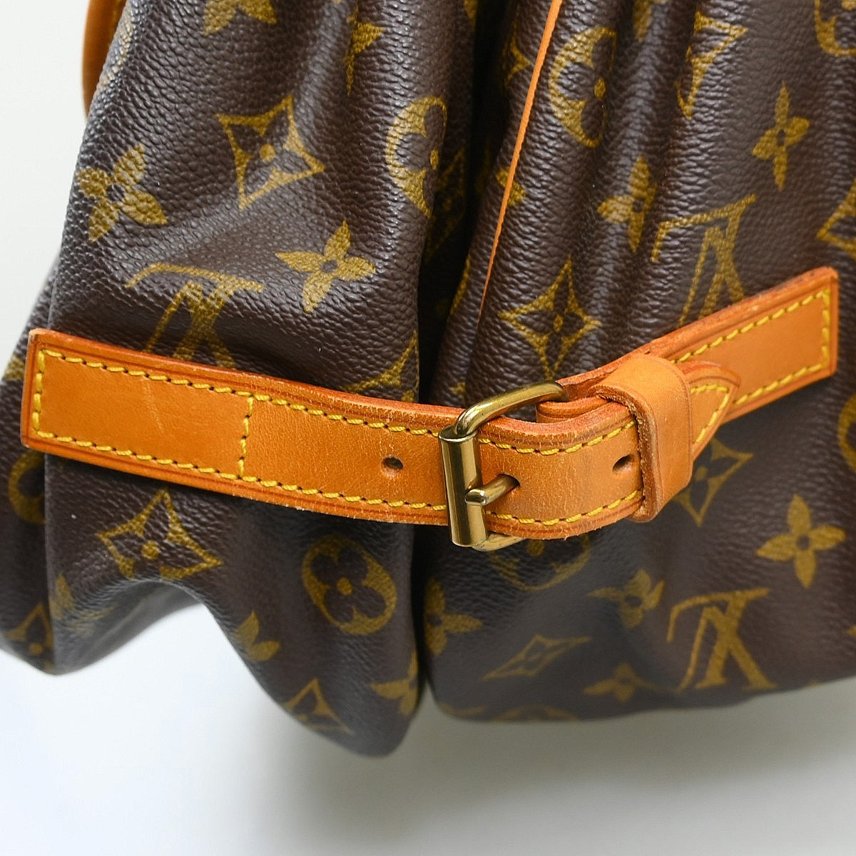 Louis Vuitton Saumur Monogram Canvas, Brown, Canvas, Shoulder Bag