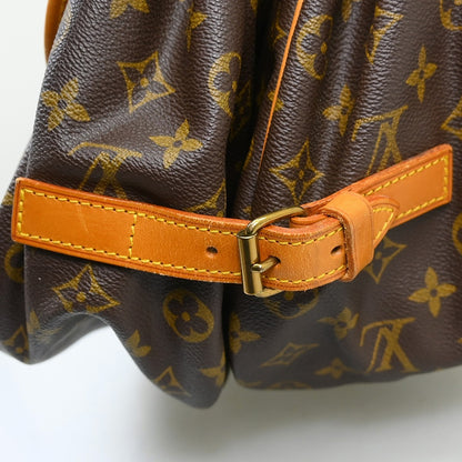 Louis Vuitton Saumur Monogram Canvas, Brown, Canvas, Shoulder Bag