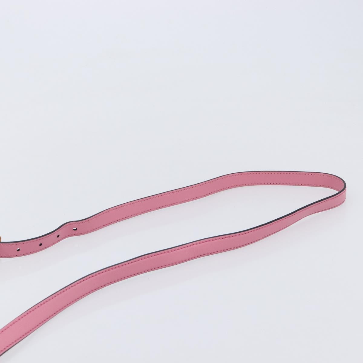 Miu Miu Madras Crystal Flap Leather, Pink, Leather, Crossbody Bag