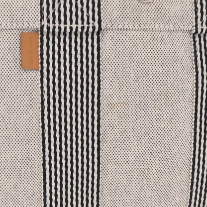 Hermes Fourre Tout Canvas, Gray, Canvas, Tote Bag