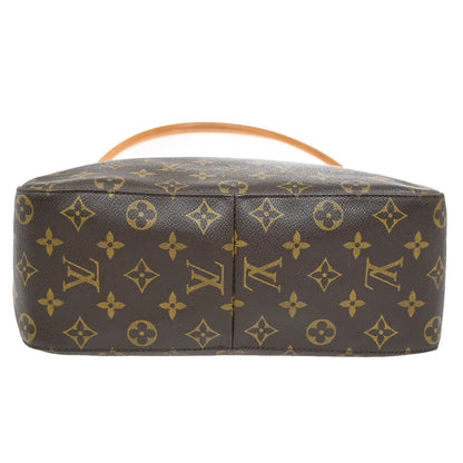 Louis Vuitton Looping Monogram Canvas, Brown, Canvas, Handbag