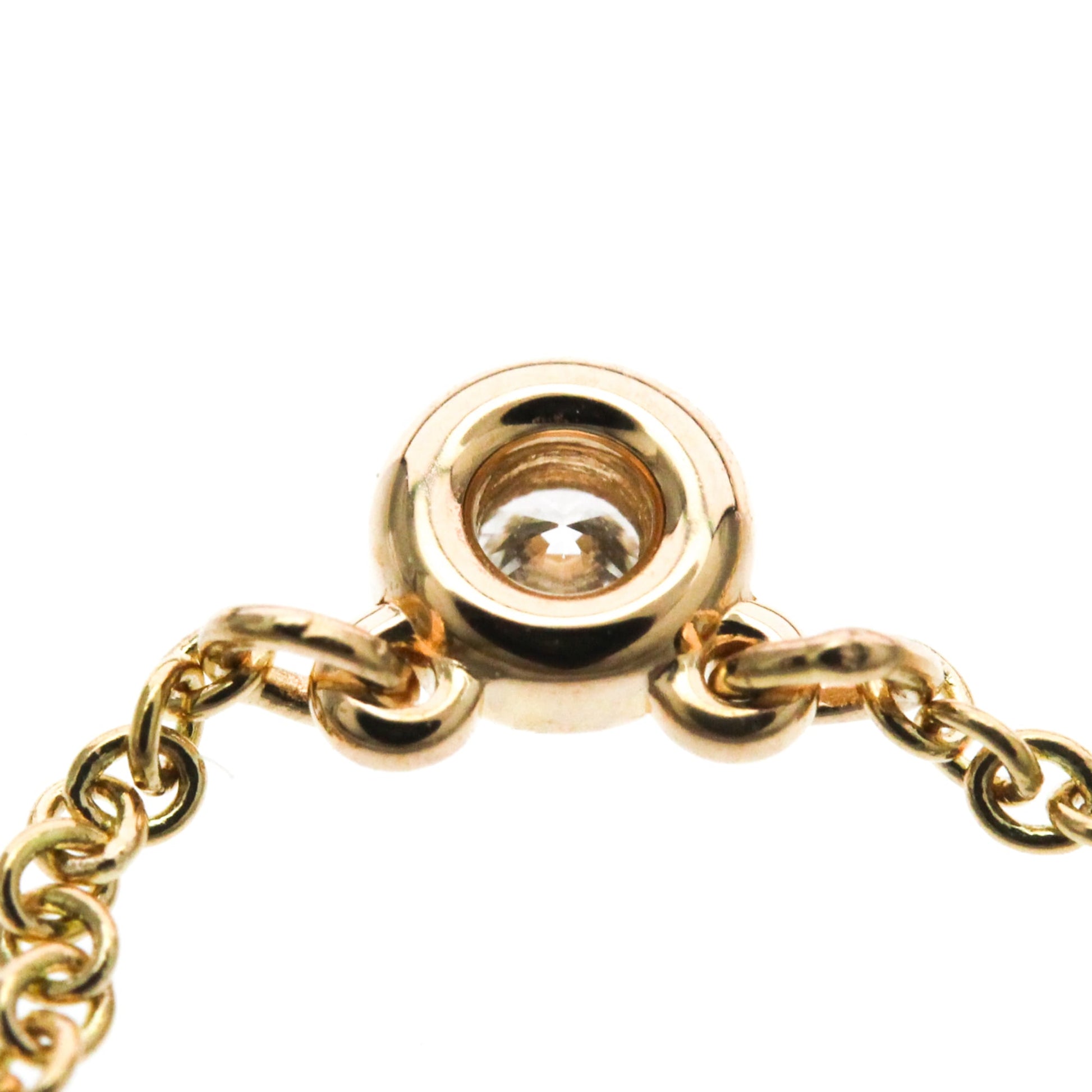 Tiffany & Co. Elsa Peretti Diamonds By The Yard Pendant 18K Rose Gold with Diamond, Gold, Pink Gold, Necklace