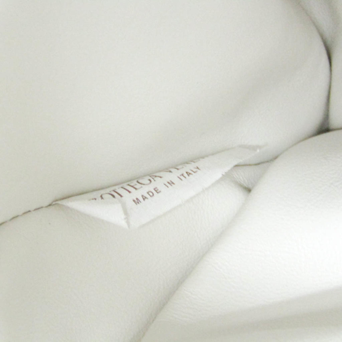 Bottega Veneta BV Twist Leather, White, Leather, Handbag