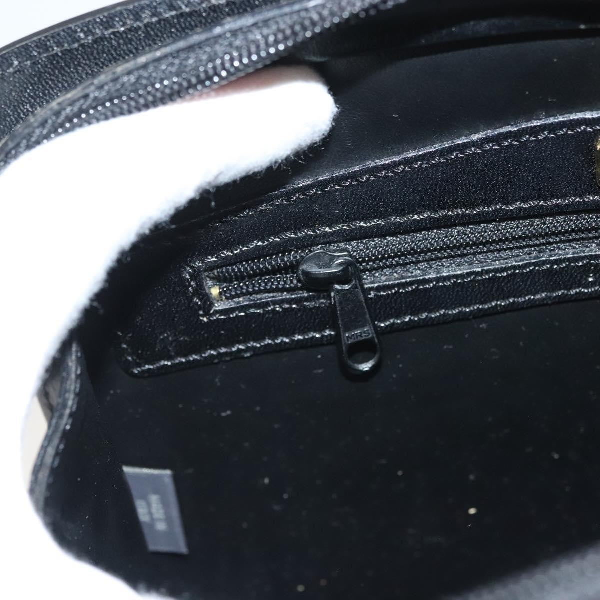 Bally Vintage Leather, Black, Leather, Shoulder Bag