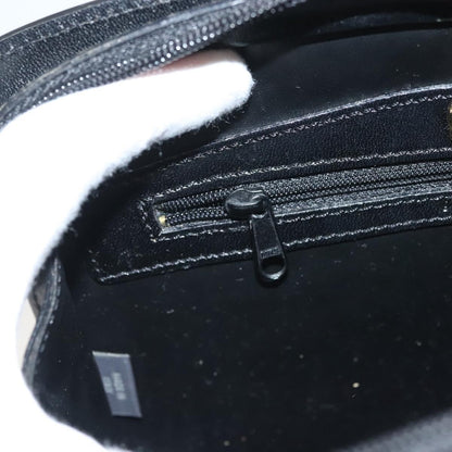 Bally Vintage Leather, Black, Leather, Shoulder Bag