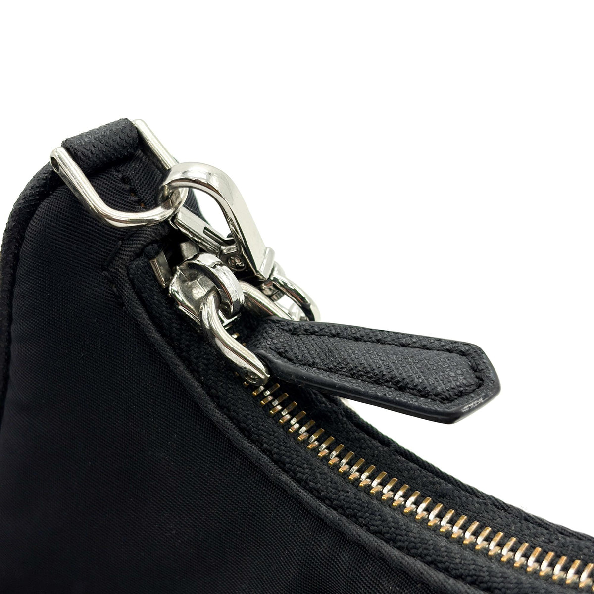 Prada Re-Edition Tessuto, Black, Nylon, Shoulder Bag