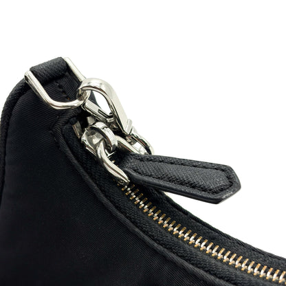 Prada Re-Edition Tessuto, Black, Nylon, Shoulder Bag