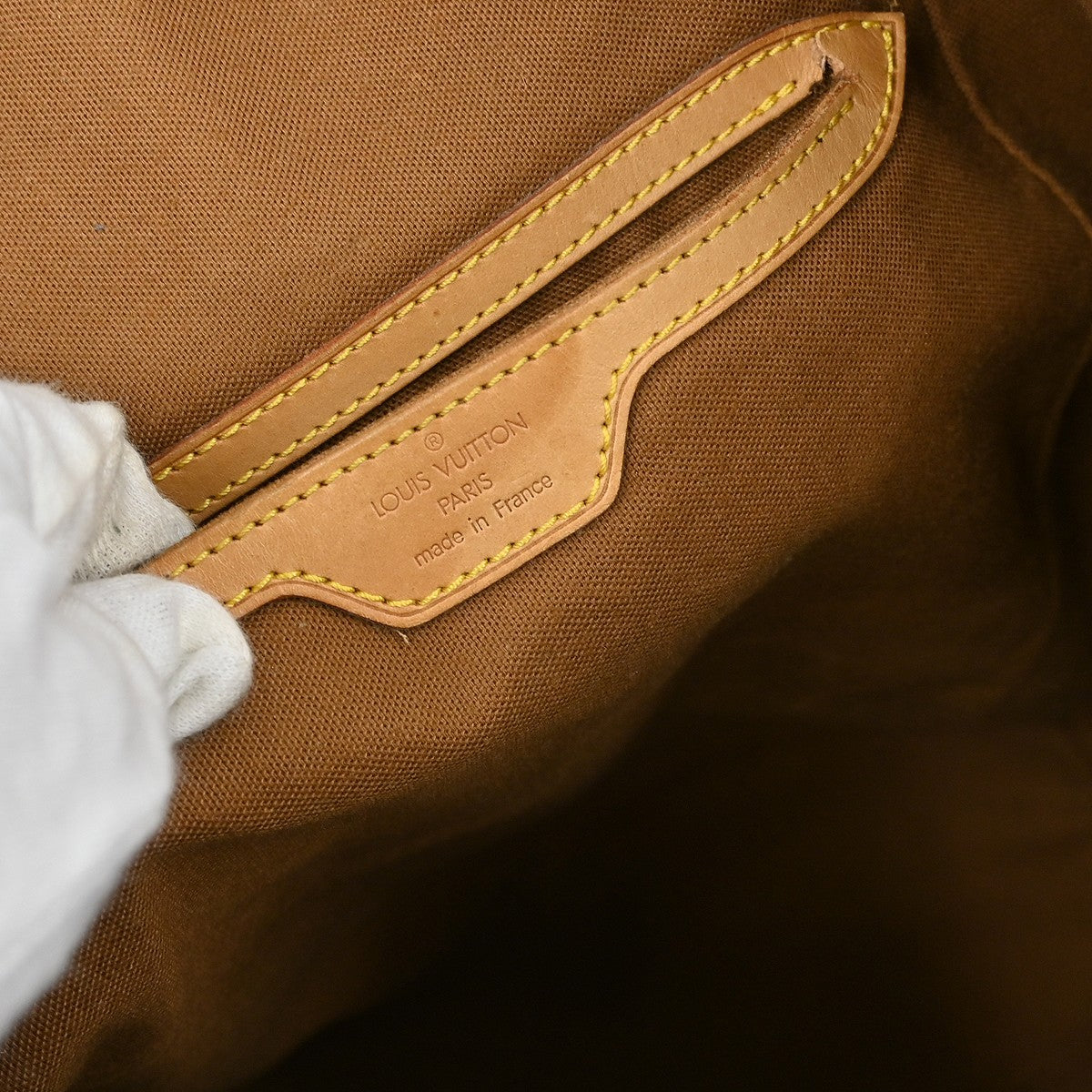 Louis Vuitton Vintage Montsouris Monogram Canvas, Brown, Canvas, Backpack