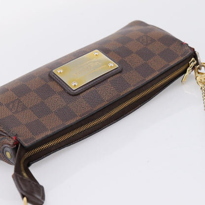 Louis Vuitton Eva Damier, Brown, Canvas, Handbag