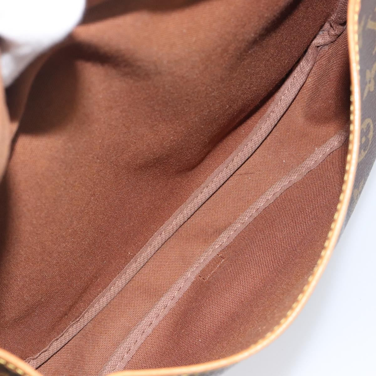 Louis Vuitton Saumur Monogram Canvas, Brown, Canvas, Shoulder Bag