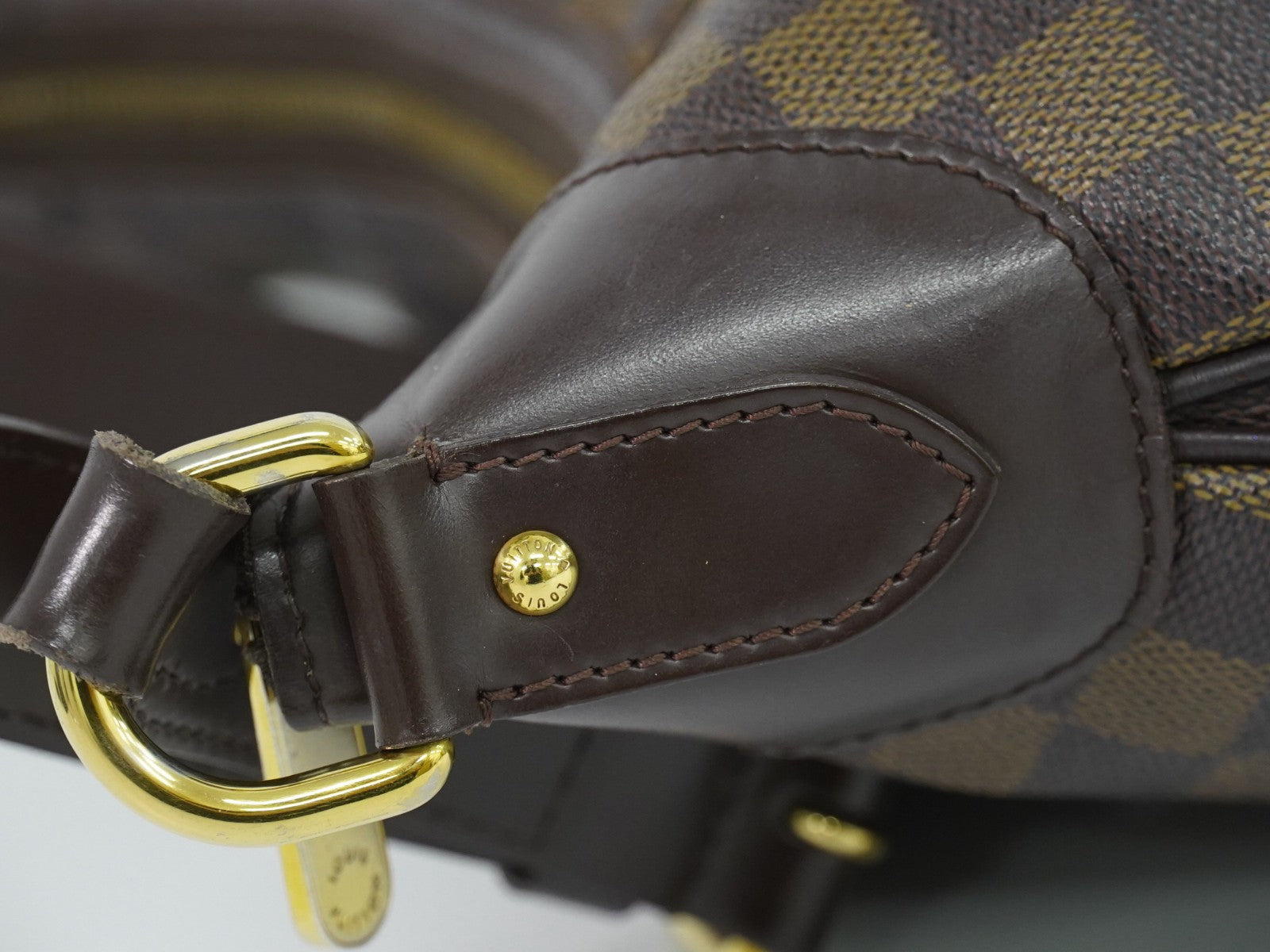 Louis Vuitton Thames Damier Ebene, Brown, Canvas, Shoulder Bag
