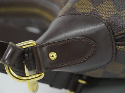 Louis Vuitton Thames Damier Ebene, Brown, Canvas, Shoulder Bag