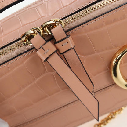 Chloe C Vanity Leather, Pink, Leather, Handbag