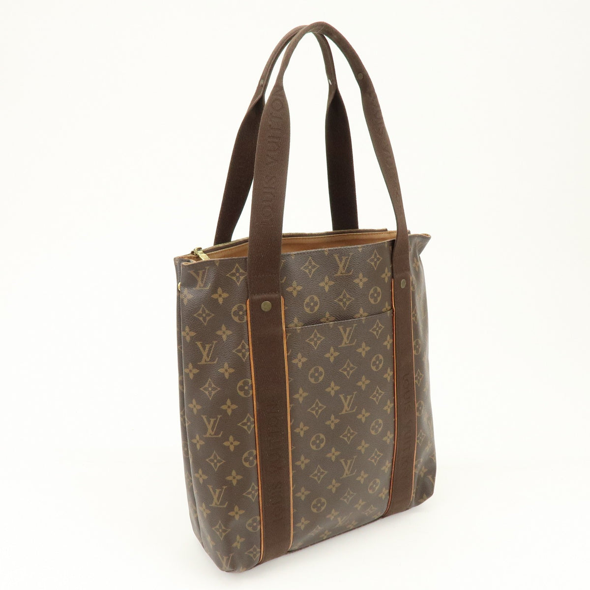Louis Vuitton Cabas Beaubourg Monogram Canvas, Brown, Canvas, Tote Bag