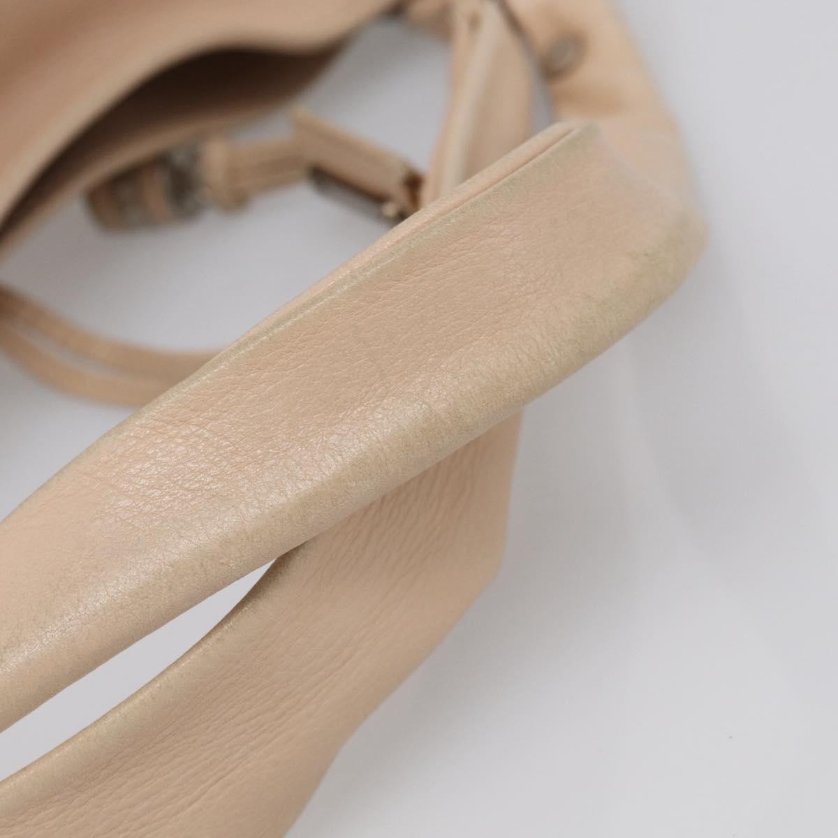 Celine Bittersweet Leather, Beige, Leather, Handbag