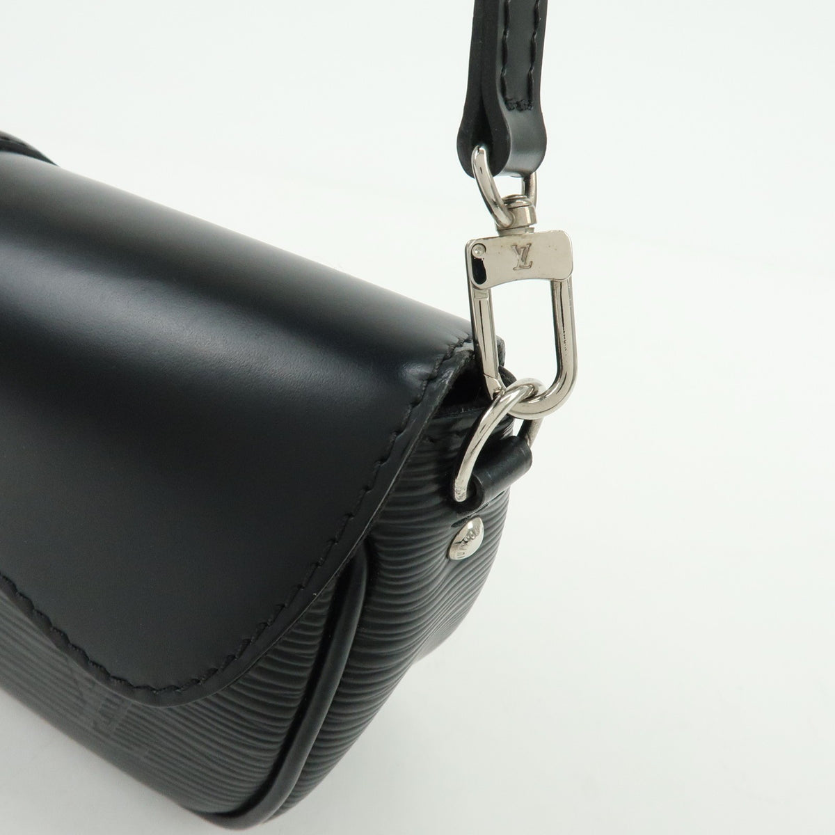 Louis Vuitton Montaigne Clutch Epi Leather, Black, Leather, Clutch