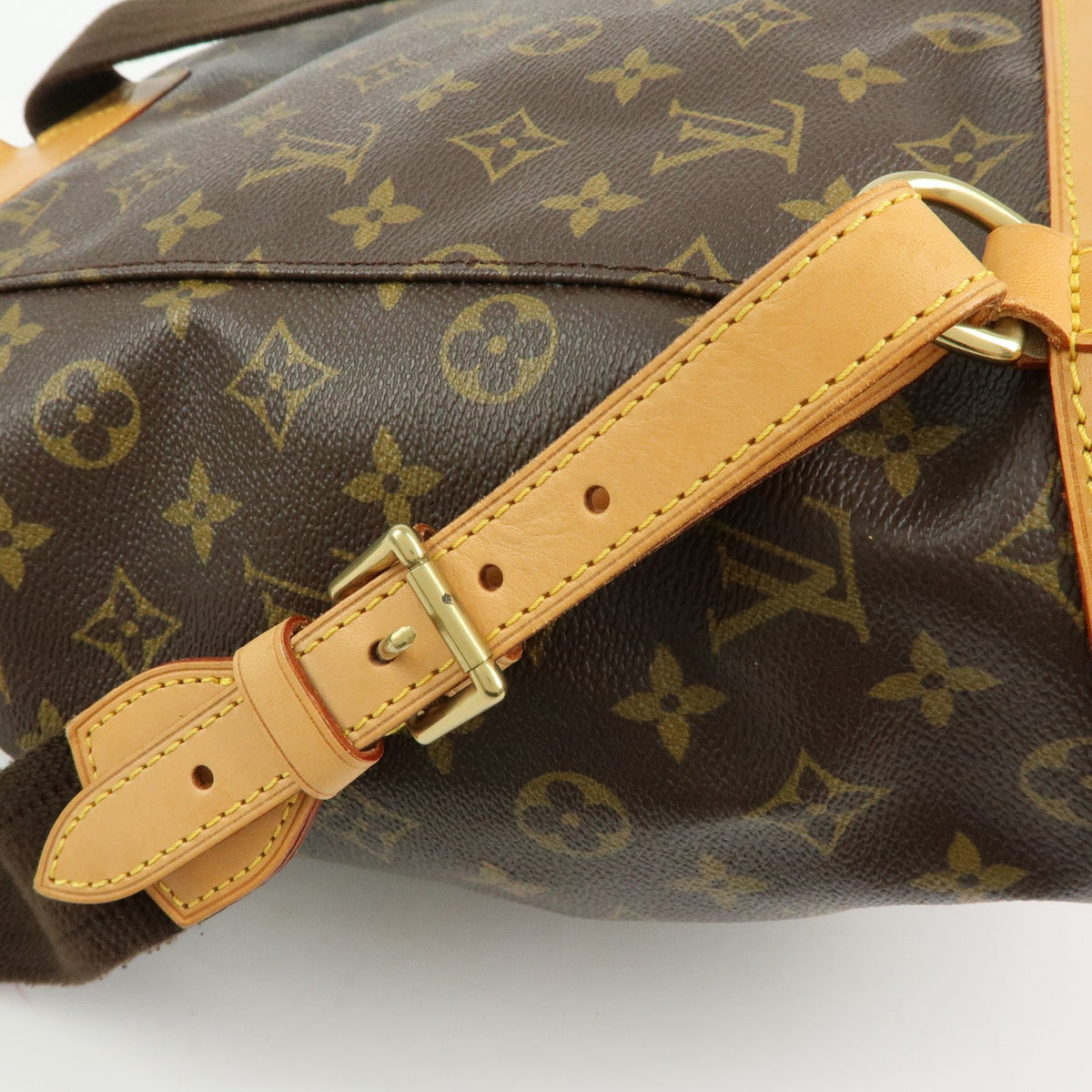 Louis Vuitton Montsouris Monogram Canvas, Brown, Canvas, Backpack