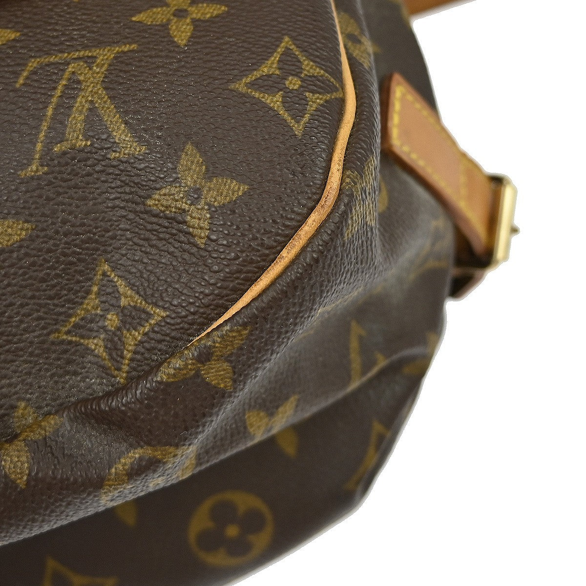 Louis Vuitton Saumur Monogram, Brown, Canvas, Shoulder Bag