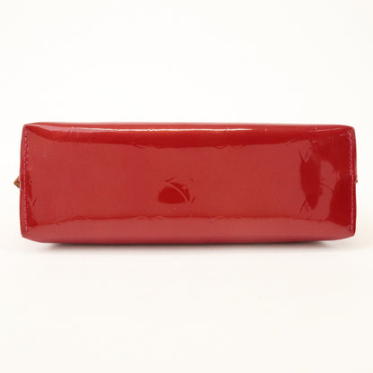 Louis Vuitton Cosmetic Monogram Vernis, Red, Patent Leather, Toiletry Case