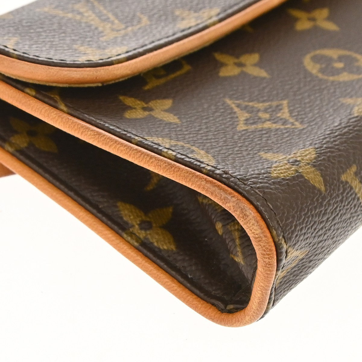 Louis Vuitton Florentine Waist Monogram Canvas, Brown, Canvas, Handbag