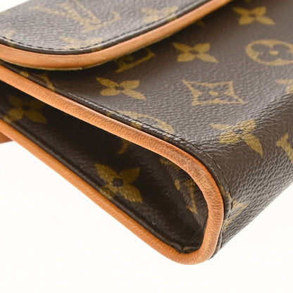 Louis Vuitton Florentine Waist Monogram Canvas, Brown, Canvas, Handbag
