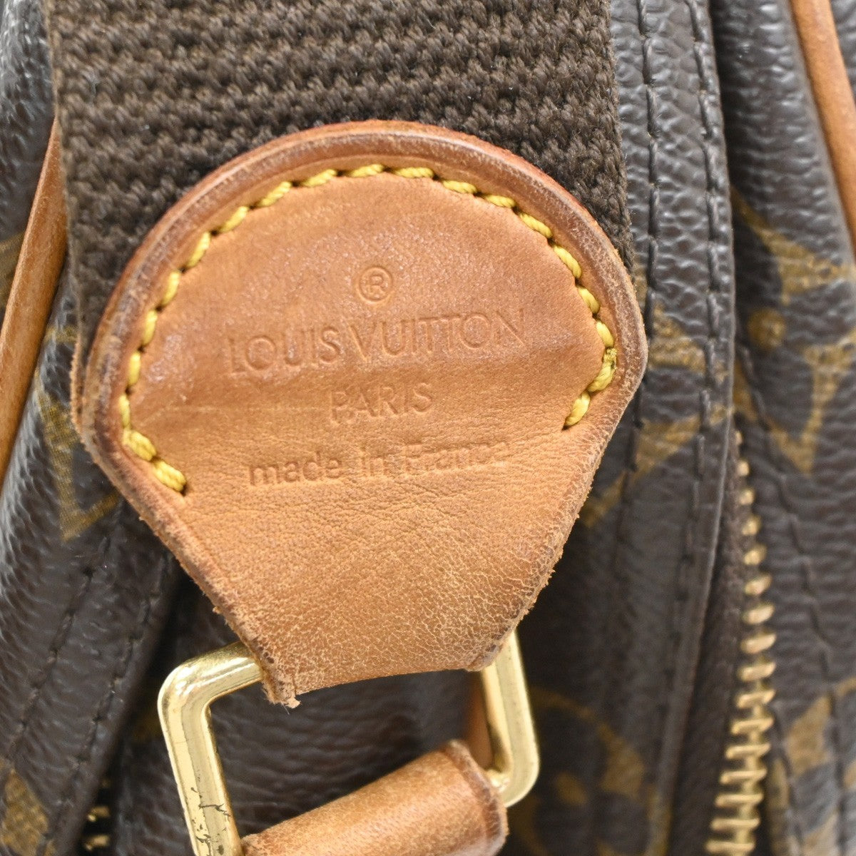 Louis Vuitton Reporter Monogram, Brown, Canvas, Shoulder Bag