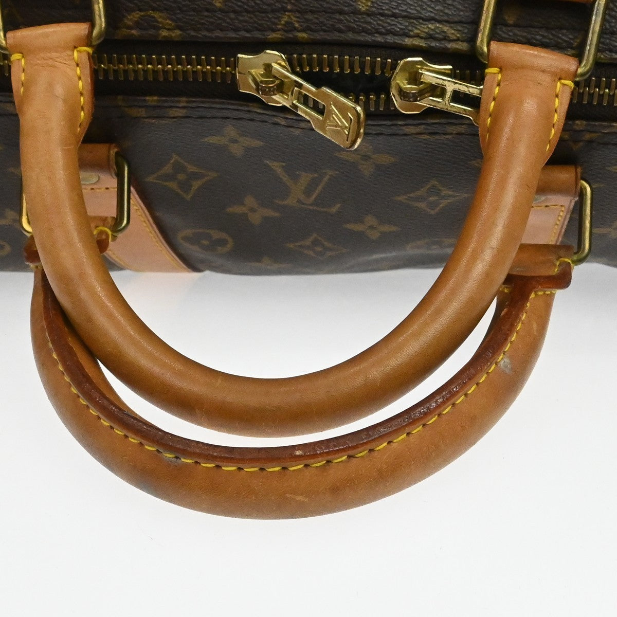 Louis Vuitton Keepall Monogram Canvas, Brown, Canvas, Travel Bag