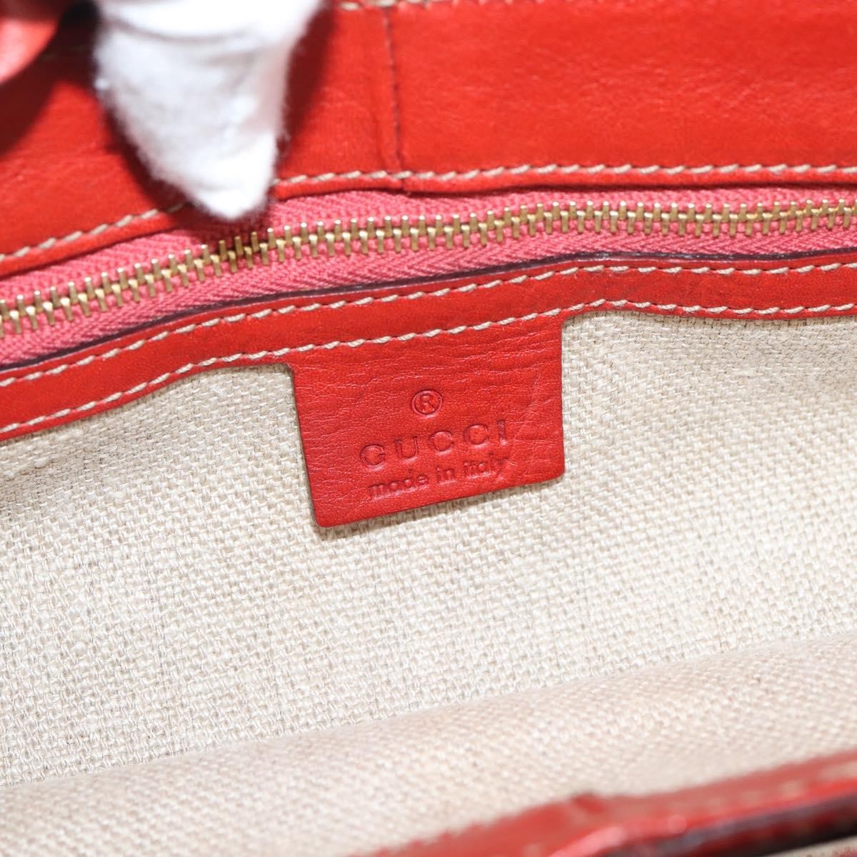 Gucci Horsebit GG Canvas and Leather, Beige, Canvas, Tote Bag
